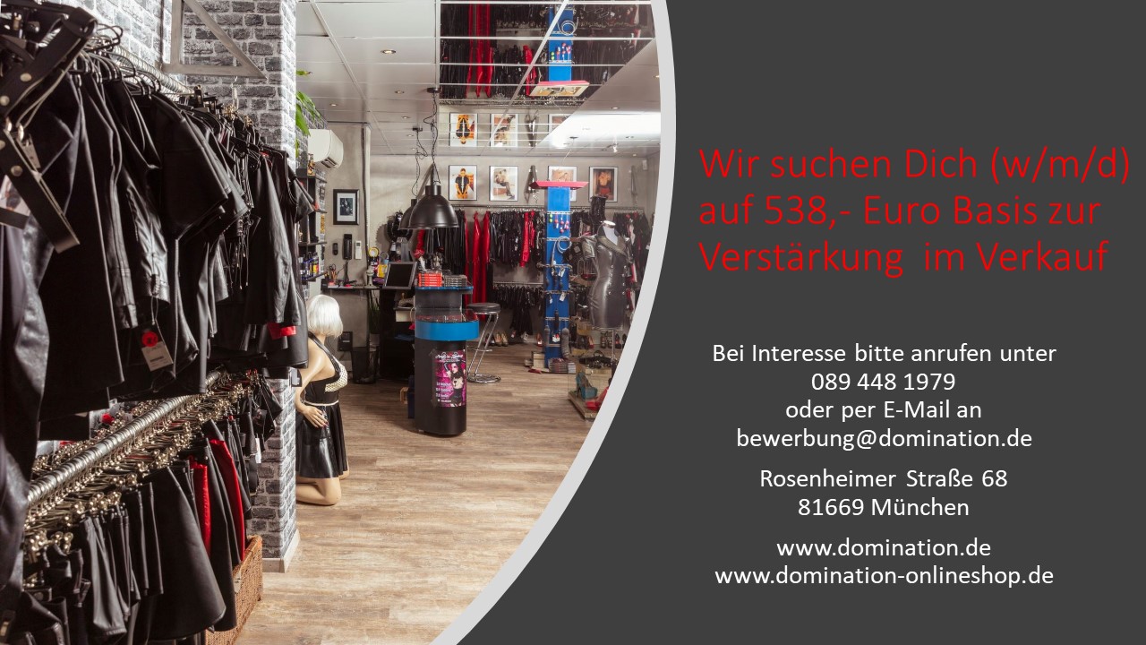 Domination Boutique 538 Euro Job Verkauf